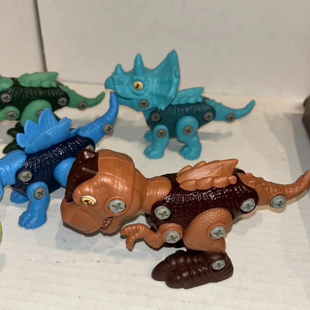 Dinosaur Toys Laradola DIY Take Apart Dinosaur Toys for Kids Lot Of 5‎ E2